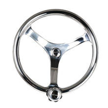 Load image into Gallery viewer, Edson Polished Stainless Steering Wheel- 1710ST