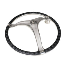 Load image into Gallery viewer, Edson Polished Stainless Steering Wheel- 1710ST