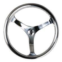 Load image into Gallery viewer, Edson Polished Stainless Steering Wheel- 1710ST
