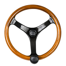 Load image into Gallery viewer, Edson Teak Steering Wheel- 33