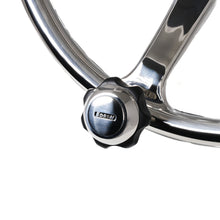 Load image into Gallery viewer, Edson Polished Stainless Steering Wheel- 1710ST