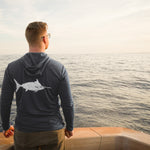 Men's Long Sleeve Sport-Tek Marlin Hooded Shirt