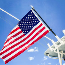 Load image into Gallery viewer, Coastal Hybrid Flagpole, Fixed 4.5', Black