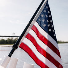 Load image into Gallery viewer, Coastal Hybrid Flagpole, Fixed 4.5', Black