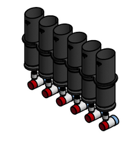 Load image into Gallery viewer, Carbon Fiber Tuna Tube with Brackets