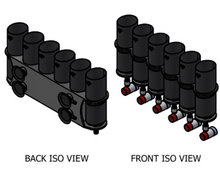 Load image into Gallery viewer, Carbon Fiber Tuna Tube with Brackets