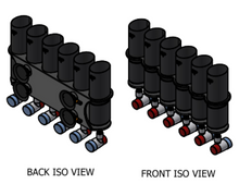 Load image into Gallery viewer, Carbon Fiber Tuna Tube with Brackets