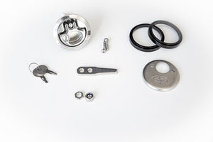 2" Compression Latch Locking, Reversible Handle, Straight Cam Kit
