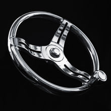 Load image into Gallery viewer, Belloca Stainless Steel Steering Wheel
