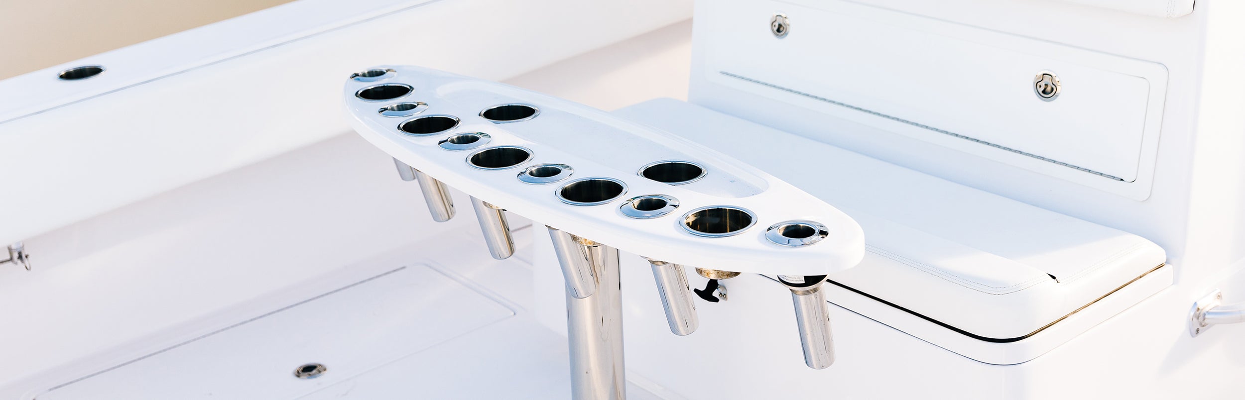 blue water fishing products rod holders Brocraft Storage for Alumacraft Boat/AlumaTrac Bracket System 3 Rods Storage : Sports & Outdoors GEM Bluewater Fishing Rod Holders have become the industry for holding fishing rods in standard offshore fishing boats Deep Blue Marine RH-3 Poly