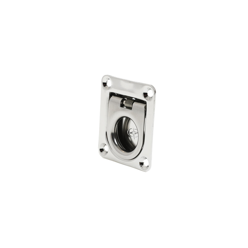 Ring Pull Spring Loaded 1-3/4" x 1-1/2"