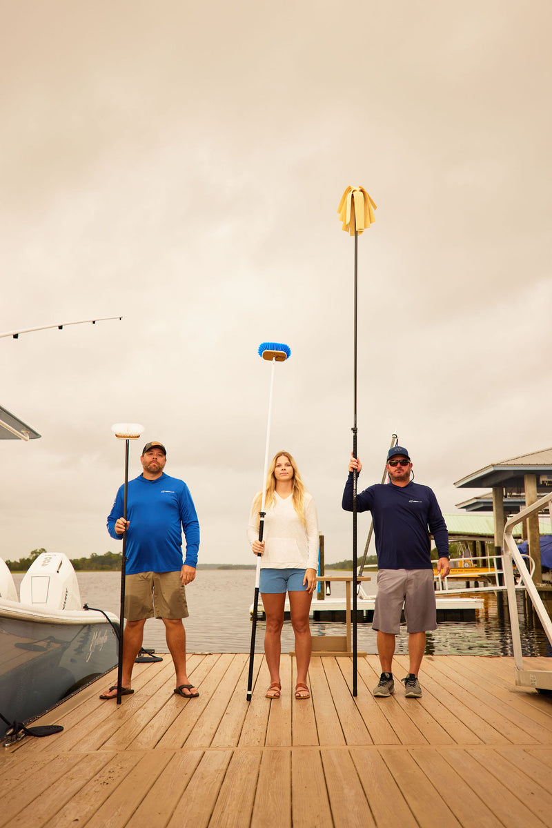 Collapsible Carbon Fiber Accessory Pole | Premium Marine & Boating Hardware