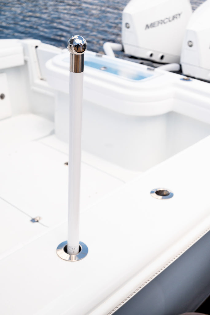 Boat Boarding Handle - White