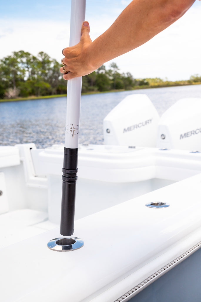 Boat Boarding Handle - White