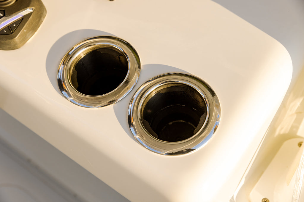 Stainless Steel Bluewater Boat Cup Holder without Drain