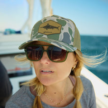 Load image into Gallery viewer, Richardson Army Olive Marsh Duck Camo Hat
