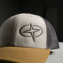 Load image into Gallery viewer, Tri-Color Star Hat - Tan
