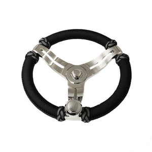Capt. Hunter's Nautical Creations Paracord Wrapped Belloca Wheel