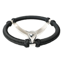 Load image into Gallery viewer, Capt. Hunter&#39;s Nautical Creations Paracord Wrapped, 13-1/2&quot; Wheel w/ Knob
