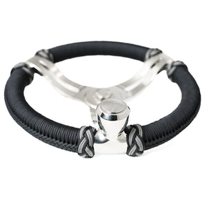 Capt. Hunter's Nautical Creations Paracord Wrapped Belloca Wheel