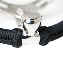 Load image into Gallery viewer, Capt. Hunter&#39;s Nautical Creations Paracord Wrapped Belloca Wheel
