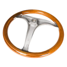 Load image into Gallery viewer, Edson Teak Steering Wheel- 33
