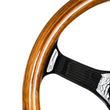 Load image into Gallery viewer, Edson Teak Steering Wheel- 33
