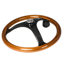Load image into Gallery viewer, Edson Teak Steering Wheel- 33
