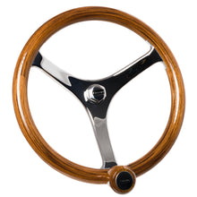 Load image into Gallery viewer, Edson Teak Steering Wheel- 33
