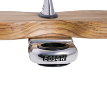 Load image into Gallery viewer, Double Clamp-On Stainless Steel Drink Holder w/Teak Base
