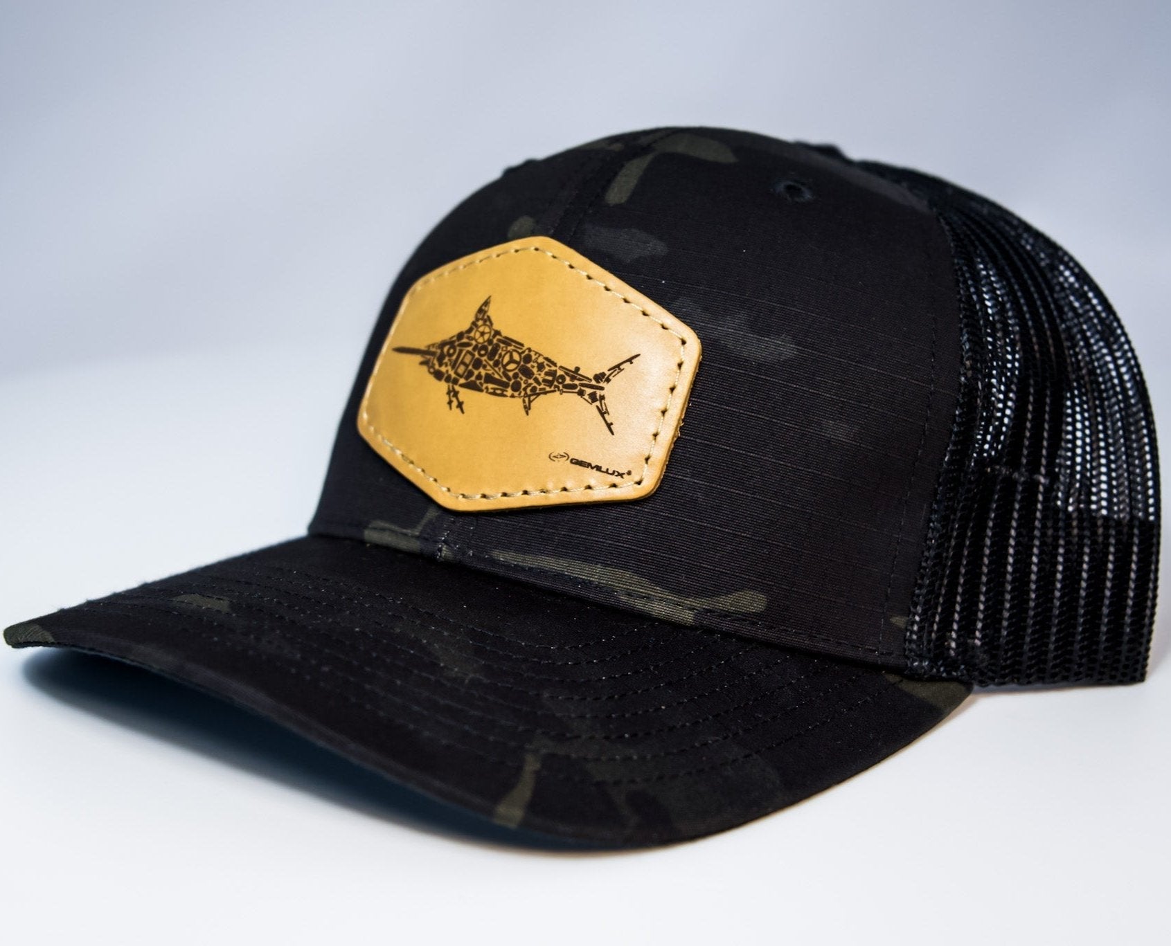 Swordfish Camo Hat | Richardson 862 | Gemlux Fishing Apparel