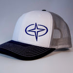 Tri-Color Star Hat - Navy