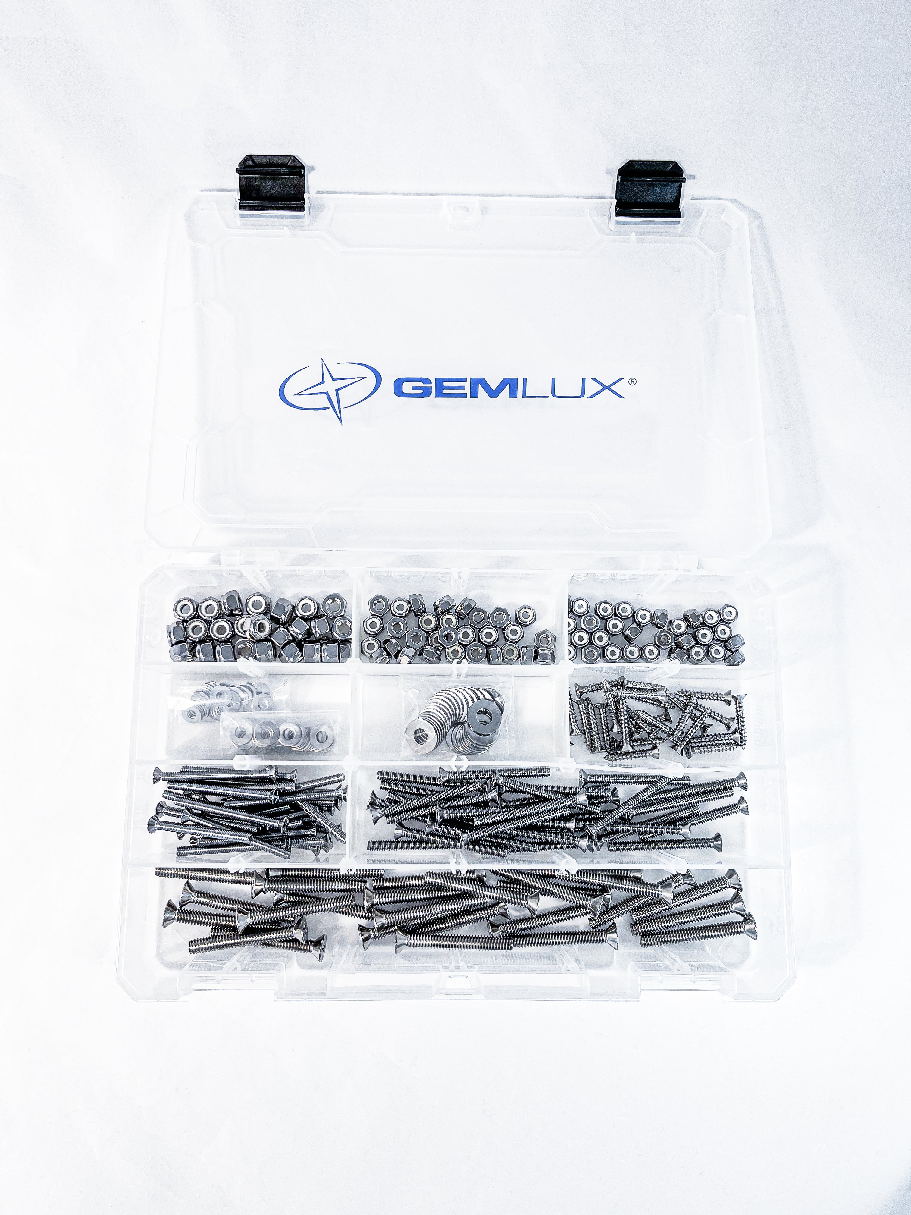 Gemstallation Kit  Stainless Steel Fasters & Sealants for Boats