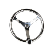 Load image into Gallery viewer, Edson Polished Stainless Steering Wheel- 1710ST
