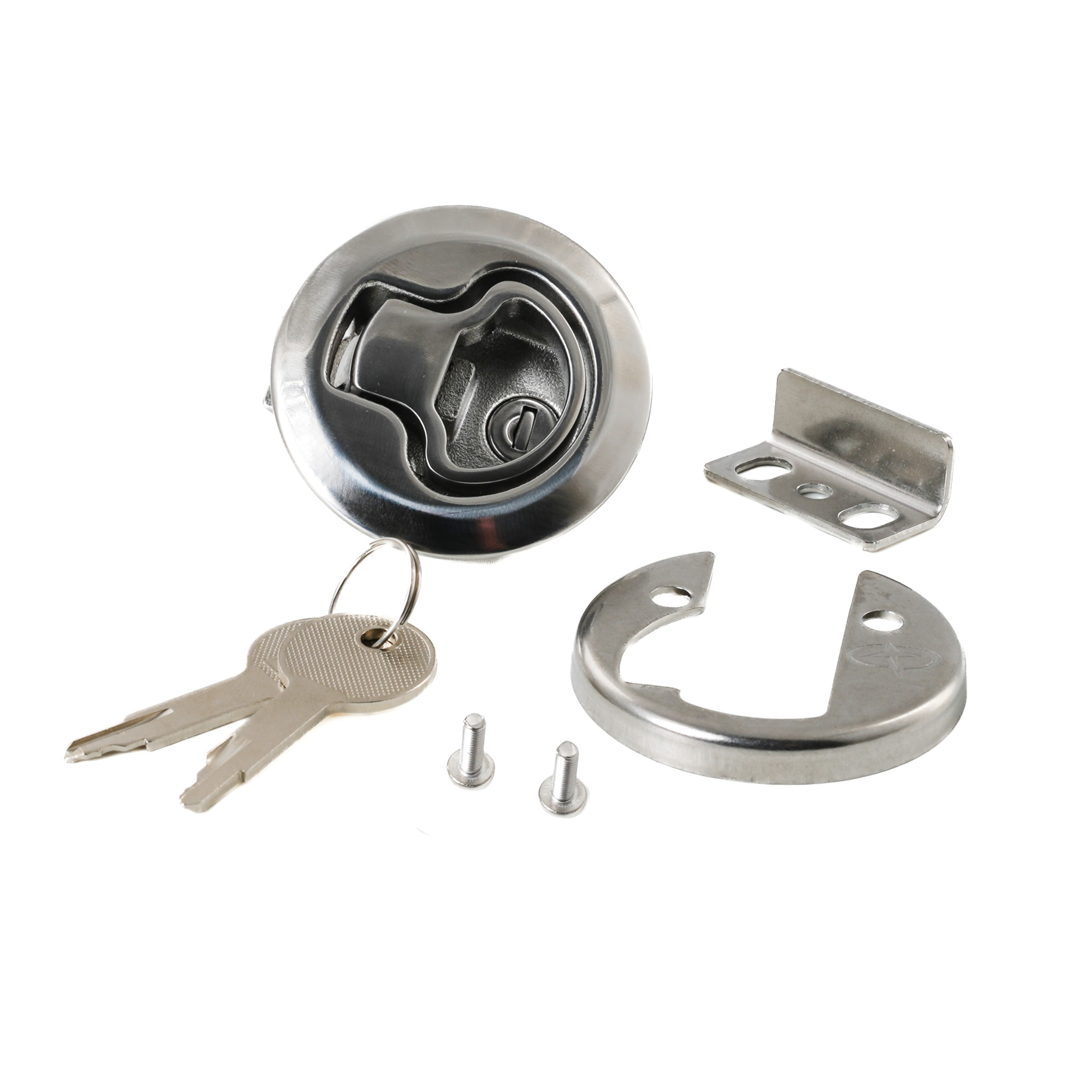 Gem Stetter Series #C Flush Latch Key Set - 2 Pack For Marine & Boat Hatches