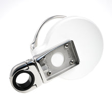 Load image into Gallery viewer, Single Clamp-On Stainless Drink Holder w/White Poly Base
