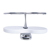 Load image into Gallery viewer, Double Clamp-On Stainless Steel Drink Holder White Poly Base
