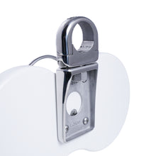 Load image into Gallery viewer, Double Clamp-On Stainless Steel Drink Holder White Poly Base
