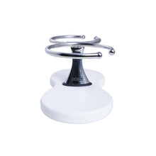 Load image into Gallery viewer, Drink Holder, Double, Stainless with White Poly Base
