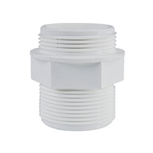 Load image into Gallery viewer, Connector Threaded 1.5" / 1.5" BSP White
