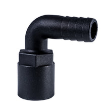 Load image into Gallery viewer, Hose Barb 90deg .75" x .75" NPS Female, Black

