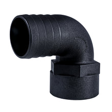 Load image into Gallery viewer, Hose Barb 90deg 2" x 2" NPS Female, Black
