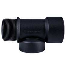 Load image into Gallery viewer, T-Piece Threaded 1.5" BSP M-F-F
