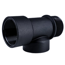 Load image into Gallery viewer, T-Piece Threaded 1.5" BSP M-F-F
