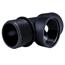 Load image into Gallery viewer, T-Piece Threaded 1.5" BSP M-F-F
