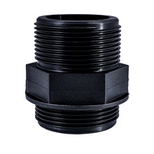 Load image into Gallery viewer, Connector Threaded 1.5" / 1.5" BSP Black
