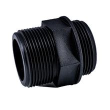 Load image into Gallery viewer, Connector Threaded 1.5" / 1.5" BSP Black
