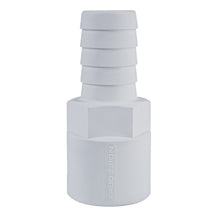 Load image into Gallery viewer, Hose Barb 1" x 1" NPS Female Thread, White
