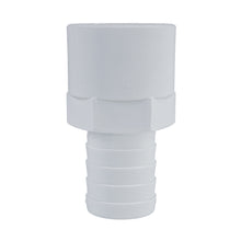 Load image into Gallery viewer, Hose Barb 1.25" x 1.25" NPS Female Thread, White
