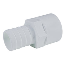 Load image into Gallery viewer, Hose Barb 1.25" x 1.25" NPS Female Thread, White
